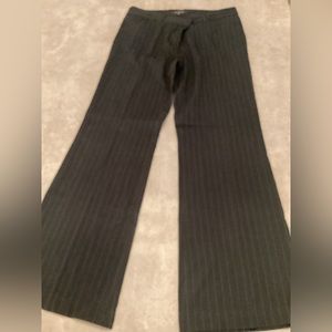 Dark blue w/light blue pinstripe dress pants